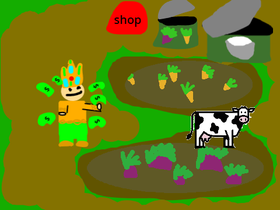 Farming God game art